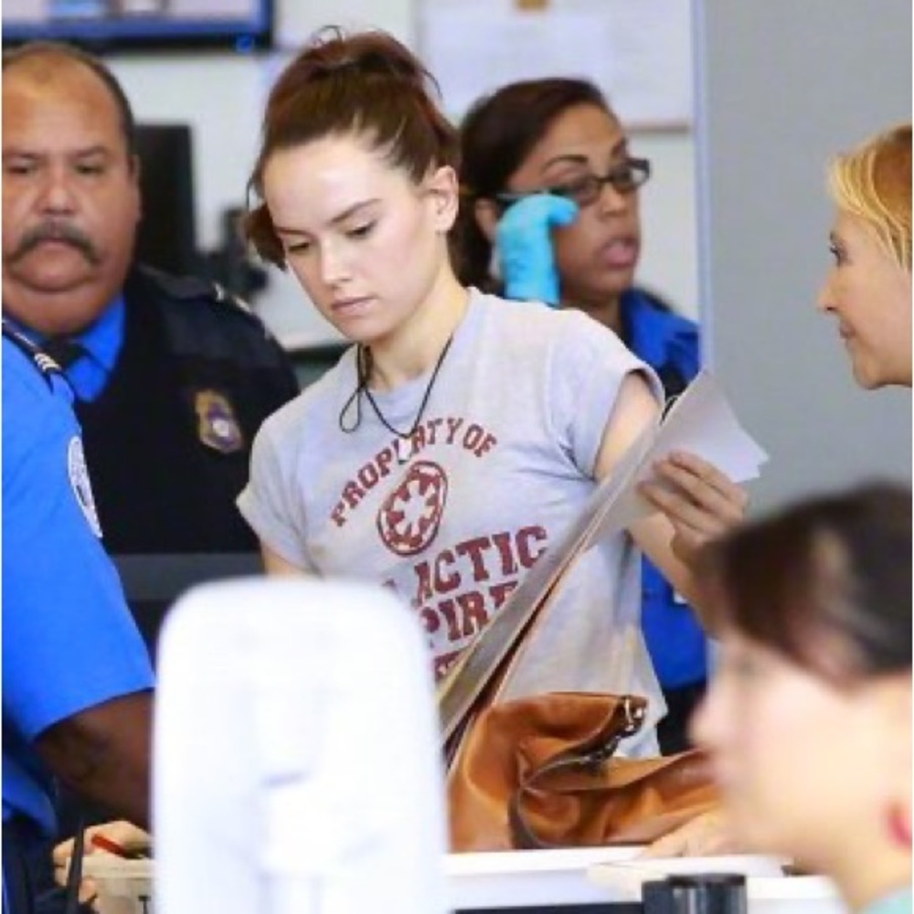 Star Wars Property of Galactic Empire T-Shirt Daisy Ridley